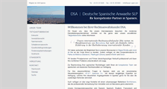 Desktop Screenshot of lawyer-spain.com